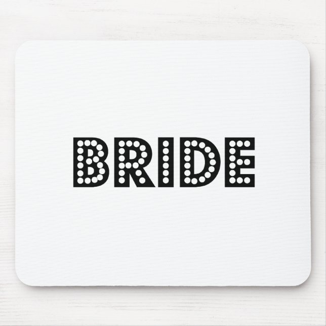 Bride Mouse Pad (Front)
