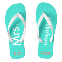 Bride Mrs. Turquoise Blue