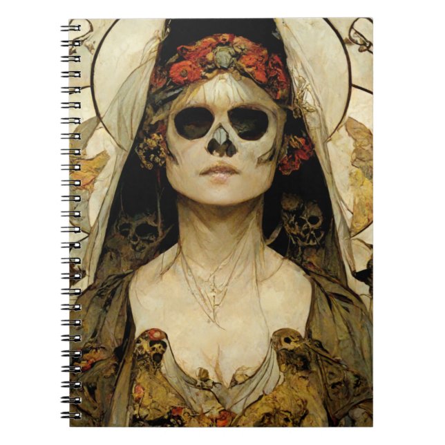 Bride Of Death Gothic Horror Notebook (Front)