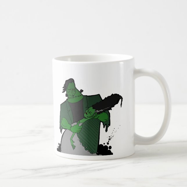 Bride of Frankenstein Coffee Mug (Right)