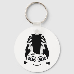 Bride Of Frankenstein Cute Monster Halloween Costu Keychain