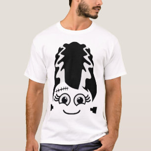 Bride Of Frankenstein Cute Monster Halloween Costu T-Shirt