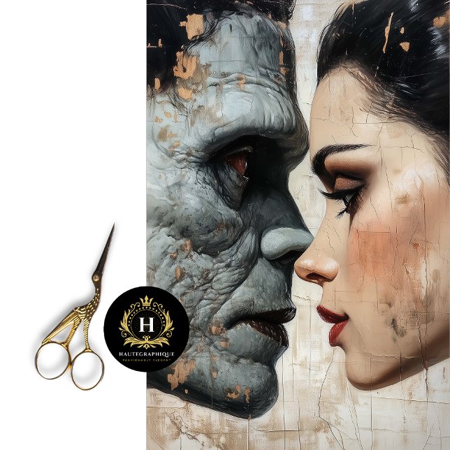 Bride of Frankenstein Decoupage  Tissue Paper (Creator Uploaded)