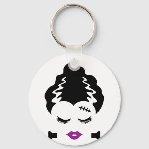Bride Of Frankenstein Monster Halloween Costume 1 Keychain