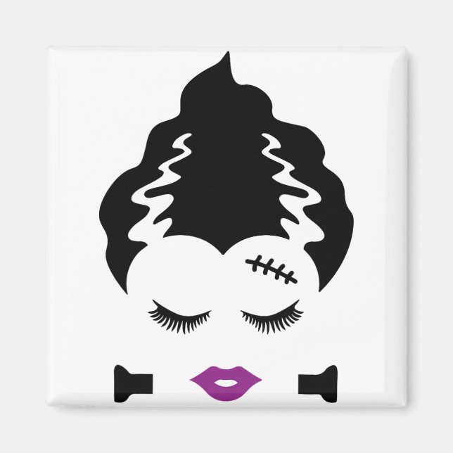 Bride Of Frankenstein Monster Halloween Costume 1  Magnet (Front)