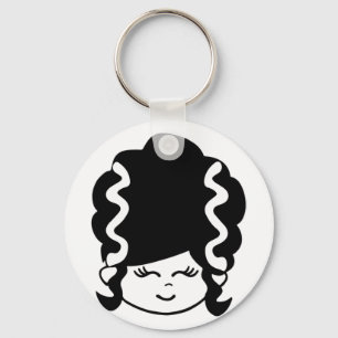 Bride Of Frankenstein Monster Halloween Costume 3 Keychain