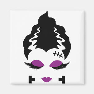 Bride Of Frankenstein Monster Halloween Costume 4  Magnet