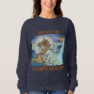 BRIDE OF SLEEPY HOLLOW, HALLOWEEN SWEATSHIRT Navy