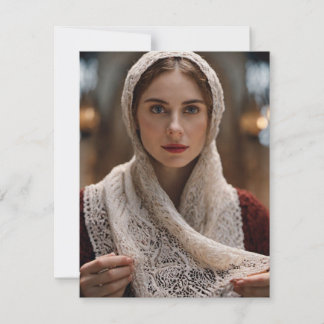 Bride of the Forest  Thank You Card