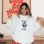 Bride or Die Bachelorette Party Customized Bridal  Hoodie<br><div class="desc">Are you looking for the perfect bachelorette party shirt? Look no further than this gothic wedding bride or die bachelorette party customized bridal hoodie sweatshirt! This unique sweatshirt is perfect for any bachelorette party, and can be personalized with your favourite death do us part quote. Whether you're planning a themed...</div>
