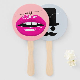Bride or Groom Mr Mrs Wedding Game Hand Fan