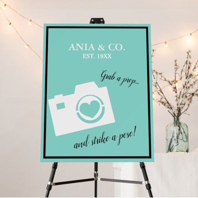 BRIDE Photo Booth Selfie Props Signage Party Poster (Creator Uploaded)