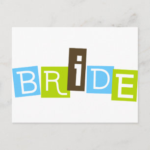Bride Postcard