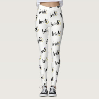 Bride Printed Leggings