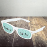 BRIDE Reception Shower Bridal Wedding Party Mr Mrs Retro Sunglasses<br><div class="desc">Darling, party in style with these fun wedding party sunglasses. Perfect for your wedding day celebration, bachelorette, engagement or Jack & Jill party! Look for coordinating bride and groom and other wedding party shades. Your guests will love them and they will make the perfect party favour. Take lot's of pictures,...</div>