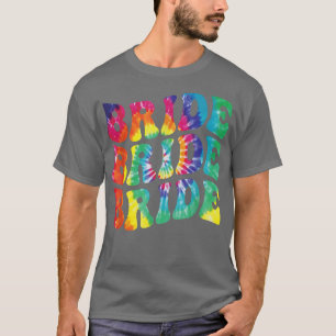 Bride Retro Bachelorette Party Funny Wedding Brida T-Shirt