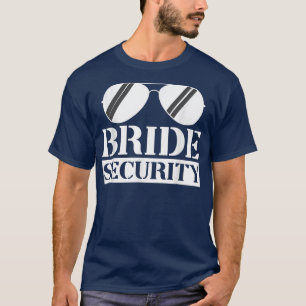 Bride Security Glass Tet Design Boy Girl Family T-Shirt