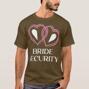 Bride Security Wedding Entourage Little Ring Bear T-Shirt