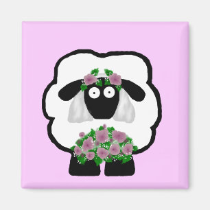 Bride Sheep Magnet