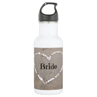 Bride Shell Heart. 532 Ml Water Bottle