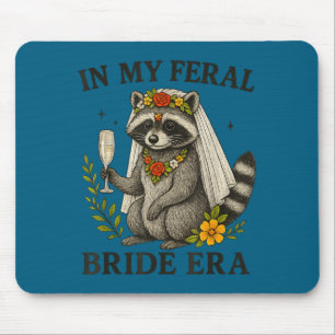 Bride shirt in feral bride era funny bachelorette mouse pad