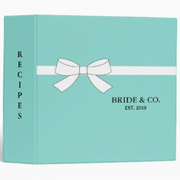 Bride Shower Kitchen Tea Party Photo Recipe Binder