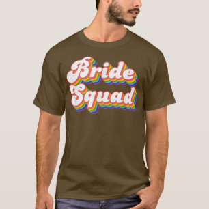 Bride Squad Bachelorette Party Bridal T-Shirt