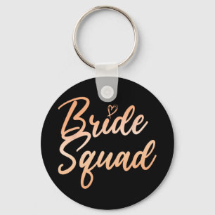 Bride Squad Bachelorette Party Bridesmaid Bridal S Keychain