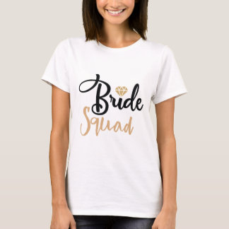 Bride Squad bridesmaids bridal party shirts