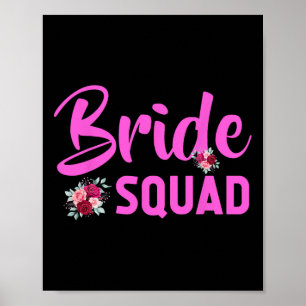 Bride Squad Design - Team Bride Poster