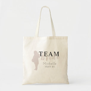 Bride Squad Editable Colour Bridal Party  Tote Bag