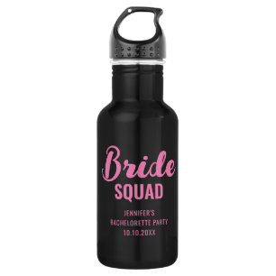 Bride Squad Name Bachelorette Party Bridal Shower 532 Ml Water Bottle
