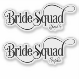 Bride Squad Personalized