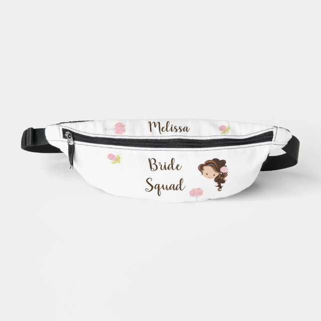 Bride Squad Personalized Fanny Pack (Front)