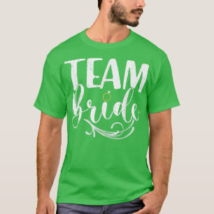 Bride Squad Team Bride Bachelorette Party Bride Br T-Shirt