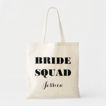 Bride Squad Tote Bag