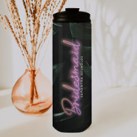 Bride Squad | Tropical Palms Bachelorette Monogram