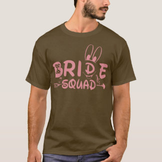 Bride Squad Wedding Gifts Bridesmaid Bridal  T-Shirt