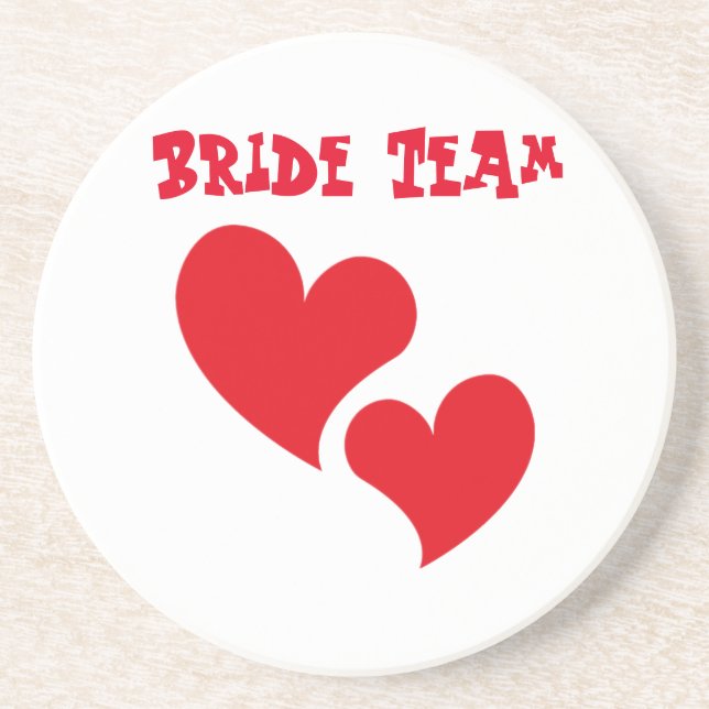 Bride team coaster (Front)
