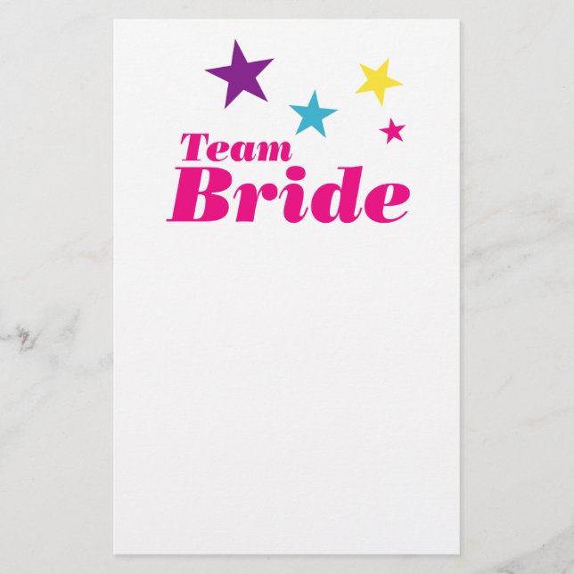 Bride team flyer (Front)