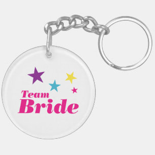 Bride team keychain