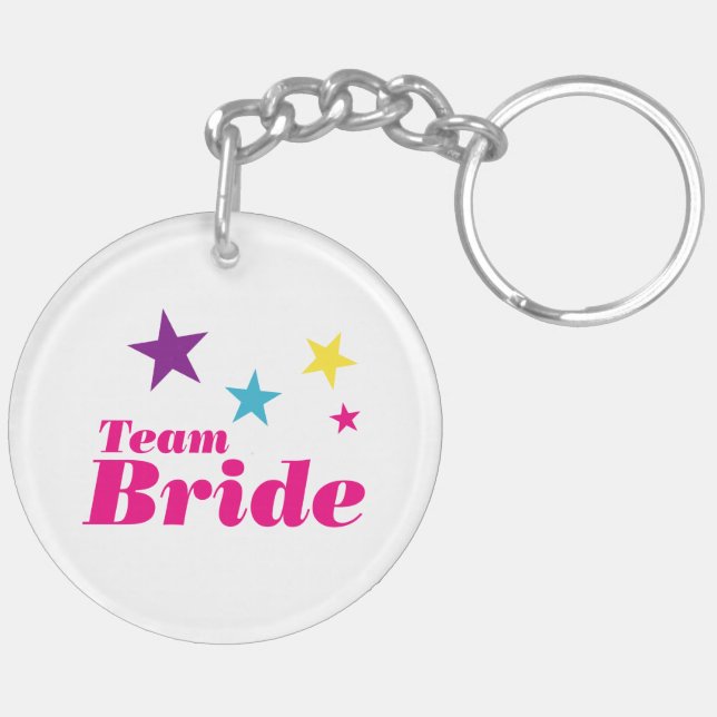 Bride team keychain (Back Left)