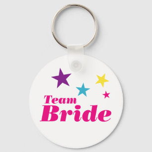 Bride team keychain