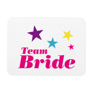 Bride team magnet