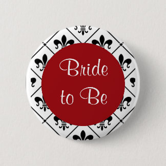 Bride to Be 2 Inch Round Button
