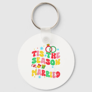 Bride To Be Bachelorette Party Tis The Season To B Keychain