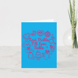 Bride To Be Bridal Bachelorette Last Pickle Ill Card