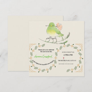 Bride to Be Invitation | Customizable Floral Brida