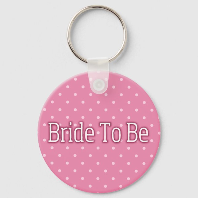 Bride To Be Keychain (Front)