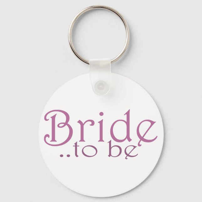 Bride to be keychain (Front)